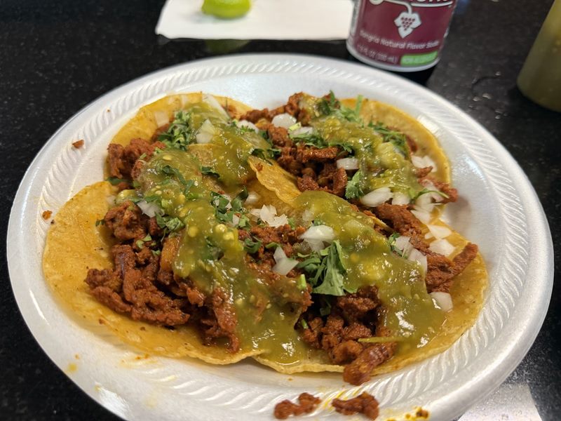 Guajardo's Tacos Al Pastor food